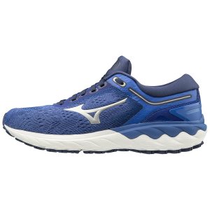 Mizuno Wave Skyrise Bayan Koşu Ayakkabısı Mavi (Tr.QTG)